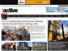 Tablet Screenshot of housingactive.com